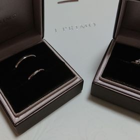 【アイプリモ(I-PRIMO)の口コミ】 婚約指輪のデザインは控えめでもちゃんとダイヤが強調することはしていて…