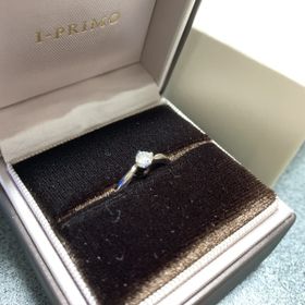 【アイプリモ(I-PRIMO)の口コミ】 はじめに結婚指輪を選んだ後に、結婚指輪に合うデザインのものを選びまし…