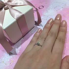 【アイプリモ(I-PRIMO)の口コミ】 シンプルでダイヤ1石、爪が6つの王道のデザインを希望しており、5つ以上色…