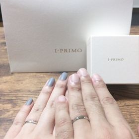 【アイプリモ(I-PRIMO)の口コミ】 結婚指輪と言えばシンプルな物かなと思っていましたが、シンプルな物から…
