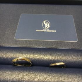 【銀座ダイヤモンドシライシの口コミ】 銀座ダイヤモンドシライシ本店のスタッフさんが手を見て私たちに合う結婚…