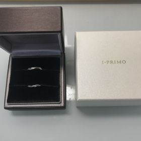 【アイプリモ(I-PRIMO)の口コミ】 一部、マット加工してあるようなデザインが気に入ったのと、指輪ごとに付…