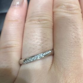 【ラザール ダイヤモンド(LAZARE DIAMOND)の口コミ】 彼の男性用リングのこだわりもあり、来店前からベルヴェデーレを第一候補…