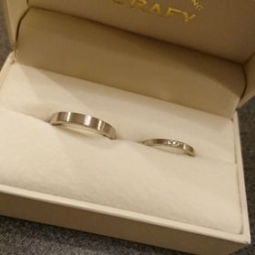 【CRAFY(クラフィ)の口コミ】 自分達だけの世界にひとつだけの指輪が作れることが第一でした！たくさん…