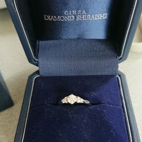 【銀座ダイヤモンドシライシの口コミ】 たまたま年始に指輪のサイズをはかってみるつもりでデパートに出かけたら…