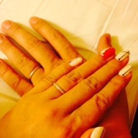 【Ponte Vecchio(ポンテヴェキオ)の口コミ】 ハーフエタニティでずっと探していましたが、太すぎず細すぎずのデザイン…