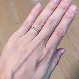 【Passage(パッサージュ)】の口コミ 結婚指輪を買うのに予算に余裕がなく、どうしようか悩んでいた時に『パラジ...