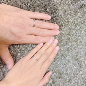 【アイプリモ(I-PRIMO)の口コミ】 ストレートでダイヤが1つ付いたものと決めていました。シンプルなものなの…