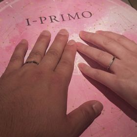 【アイプリモ(I-PRIMO)の口コミ】 常に付けていたかったのでシンプルなものを求めておりましたがメレダイヤ…