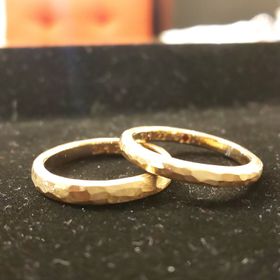 【Smith(工房スミス)の口コミ】 槌目の指輪を手作り出来るというところが魅力的でした！
手書き文字をレー…