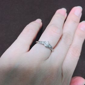 【エクセルコダイヤモンド(EXELCO DIAMOND)の口コミ】 雑誌で一目惚れして色んなお店に行きましたが、しっくりこず、やっぱりこ…