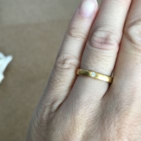 【市松】の口コミ ダイヤの付いたいわゆる一般的な婚約指輪が嫌で、普段使いもしたかったので...