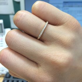 【ヴァンドーム青山(VENDOME AOYAMA)の口コミ】 エタニティリング目的で購入しました。フルエタニテイリングは家事の際、…