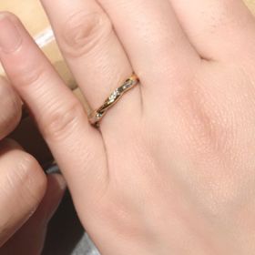 【ORECCHIO(オレッキオ)の口コミ】 デザインが好きだなと思っていましたが、実際に試着するまでいまいちイメ…