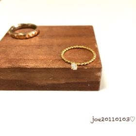 【ヒーミー(himie)の口コミ】 夫と指輪探しをしていたとき、お互いが気に入ったブランドのパンフレット…