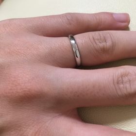 【宝寿堂(ほうじゅどう)の口コミ】 結婚指輪だと毎日つけることになるので、できるだけシンプルなものが欲し…