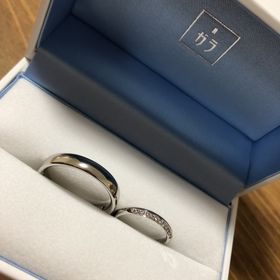 【GALA JEWELRY(ガラジュエリー)の口コミ】 夫は夫、私は私の理想の指輪を伝えたら、お店の方が全部用意してください…