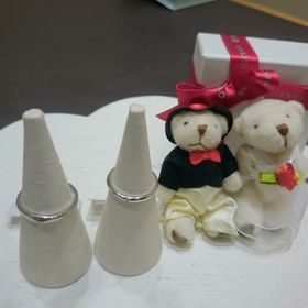 【TRECENTI(トレセンテ)の口コミ】 シンプルなデザインが好みにあって、通常のリングよりも長く使える素材で…