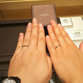 【アイプリモ(I-PRIMO)の口コミ】 全く指輪の知識がないなか、１から指輪の種類の説明、また数多くのデザイ…