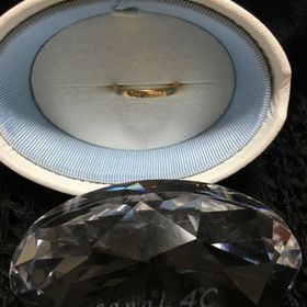 【canal4℃(カナルヨンドシー)の口コミ】 ピンクゴールドが大好きで、結婚指輪はピンクゴールドと決めていました。…