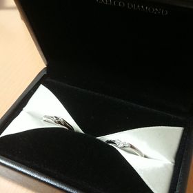 【エクセルコダイヤモンド(EXELCO DIAMOND)の口コミ】 店舗を訪れる前にネットでどんな種類の物があるのか検索し、デザインに一…