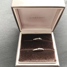 【アイプリモ(I-PRIMO)の口コミ】 婚約指輪のセットリングにするか迷いましたが、少し太めの可愛いデザイン…