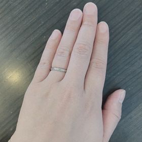 【アイプリモ(I-PRIMO)の口コミ】 結婚指輪はこれから長く着けるので、シンプルがいいのかゴージャスがいい…