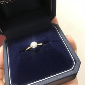 【銀座ダイヤモンドシライシの口コミ】 smiling himawariってネーミングだけでも可愛いのですが、ダイヤモンドの…