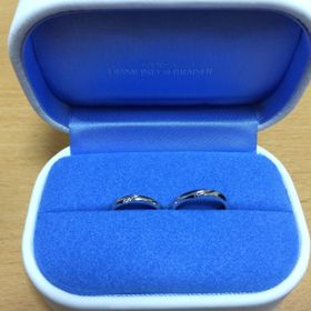 【銀座ダイヤモンドシライシの口コミ】 毎日仕事でもおでかけでもつけやすい、シンプルな指輪で、お揃い感のある…