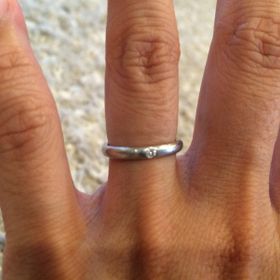 【ケイウノ ブライダル(K.UNO BRIDAL)の口コミ】 ゼクシィで指輪を買うお店を決めて直接店舗へ行き、あらかじめ考えていた…