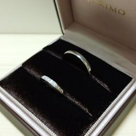 【アイプリモ(I-PRIMO)の口コミ】 婚約指輪と重ね付けがしたいと思い、合うデザインのものを選びました。小…