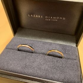 【ラザール ダイヤモンド(LAZARE DIAMOND)の口コミ】 婚約指輪と同時に購入したら10%オフと聞いて、結婚指輪の試着をしてみたら…