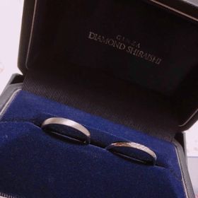 【銀座ダイヤモンドシライシの口コミ】 初めて見に行った時はピングゴールドの入った物にしようと思っていました…