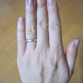 【ケイウノ ブライダル(K.UNO BRIDAL)の口コミ】 結婚指輪を夫婦各自で探していました。「通勤中に色んな人の手を見て、ど…