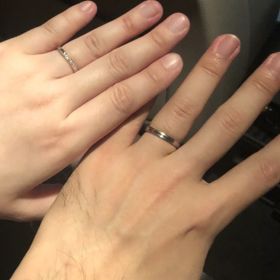 【銀座ダイヤモンドシライシの口コミ】 付けたまま生活してもあまり気にならないよう、ゴツゴツ、キラキラしてい…