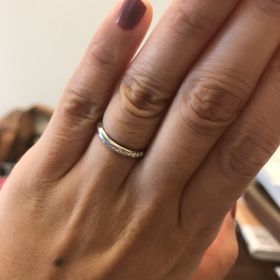 【ラザール ダイヤモンド(LAZARE DIAMOND)の口コミ】 ペア感とつけ心地を大事に！デザインも気に入りました。毎日つけるものな…