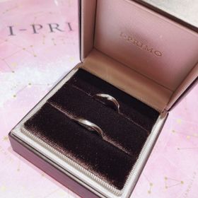 【アイプリモ(I-PRIMO)の口コミ】 婚約指輪は私が選ばせてもらったので、結婚指輪は主人メインで選びました…