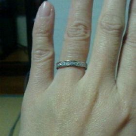 【銀座ダイヤモンドシライシの口コミ】 主人自身がデザインに興味をもち選んでくれたので、私も嬉しく華やかな雰…