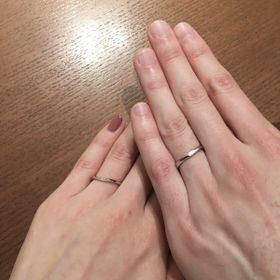 【TRECENTI(トレセンテ)の口コミ】 いろいろな店舗をまわり、V字のデザインを探していて、とてもかわいいもの…