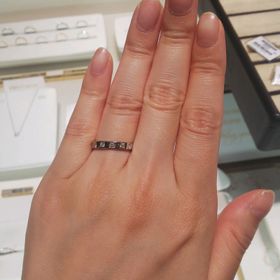 【ブルガリ(BVLGARI)の口コミ】 こちらの5ポイントのマリーミーです。ダイヤはしっかり入っていますが意外…