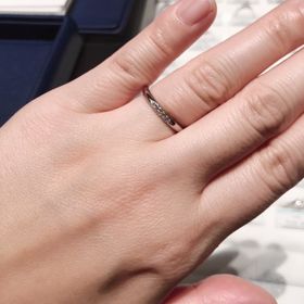 【銀座ダイヤモンドシライシの口コミ】 自分の骨格にはストレートのものが似合うと店員さんに教えていただいたの…