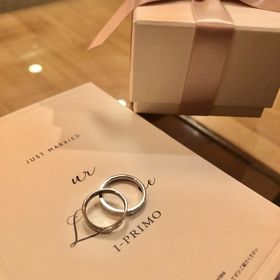 【アイプリモ(I-PRIMO)の口コミ】 シンプルだけど、ありふれたものではない自分たちらしい指輪を探していた…