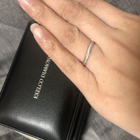 【エクセルコダイヤモンド(EXELCO DIAMOND)の口コミ】 対応してくださった方の人柄。
ほかのブランドさんとは違って、指輪の着け…
