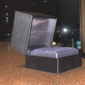 【ラザール ダイヤモンド(LAZARE DIAMOND)の口コミ】 最初はざっくりとしたイメージしかなく、とにかく色々な種類の指輪を見せ…