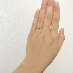 【アイプリモ(I-PRIMO)の口コミ】 結婚指輪は、シンプルなものを探していましたが、試着しているうちに、一…