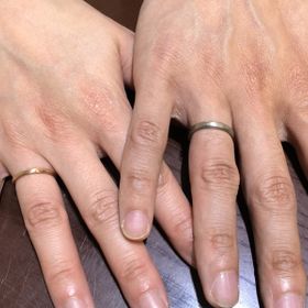 【指輪工房 ケルヒ  KELLCHの口コミ】 ホワイトゴールド、ピンクゴールドのようなカジュアルで遊びのある素材や…