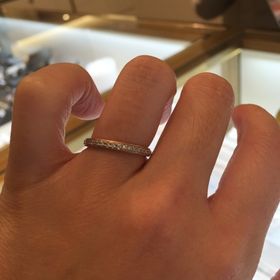 【Ponte Vecchio(ポンテヴェキオ)の口コミ】 ゴールドとプラチナの組み合わせが予想外に可愛い！プラチナのみで今まで…