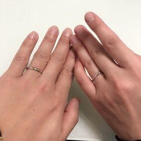 【アイプリモ(I-PRIMO)の口コミ】 石の入り方が気に入りました。石を入れてある部分の幅を狭めにしてあって…