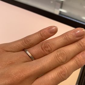 【GALA JEWELRY(ガラジュエリー)の口コミ】 コンビデザイン、高品質！お互いが手に馴染む指輪！そしてそして予算10万…