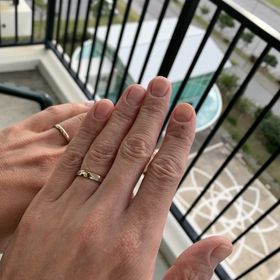 【with Happiness..の口コミ】 2人ともスヌーピーが好きだったので、これしかないと思って取り扱い店を探…